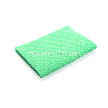 Nonwoven polyester cleaning oil absorbent cloth